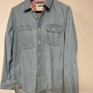 Men's light denim shirt